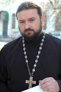 Протоиерей Андрей Ткачев, настоятель храма преподобного Агапита Печерского в Киеве: